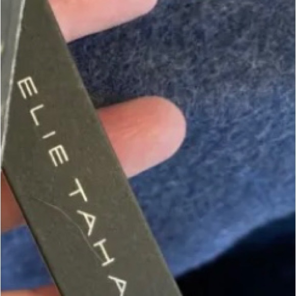 ELIE TAHARI Alpaca Wool Shirt Jacket XL-Blue-Gray/Tan $795 - Picture 2 of 8